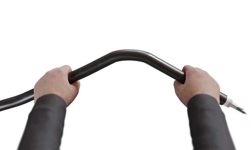 Visualization of tube strength testing