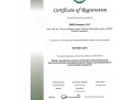 ПОЛУЧЕН  СЕРТИФИКАТ  СООТВЕТСТВИЯ  ISO 9001:2015